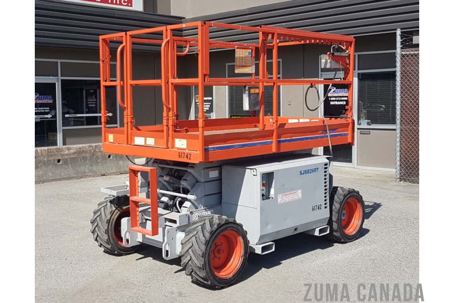 2006 Skyjack SJ6826 Rough Terrain Scissor Lift